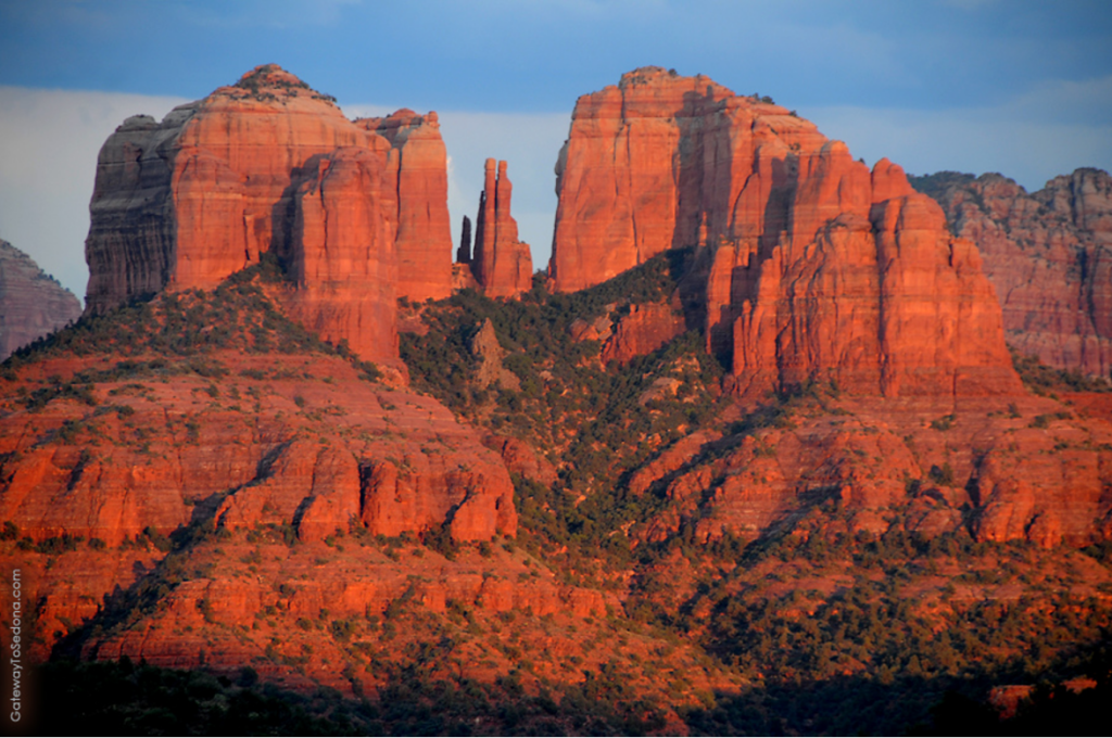 A photo of Cathedral Rock in Sedona, Arizona